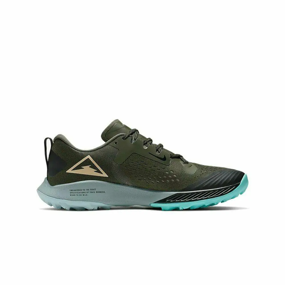 Nike shoes - Nike Air Zoom Terra Kiger - AQ2219-301 - Multicolor, Manufacturer: Cargo Khaki/Team Gold-Black (UPC: 193145277250) 5