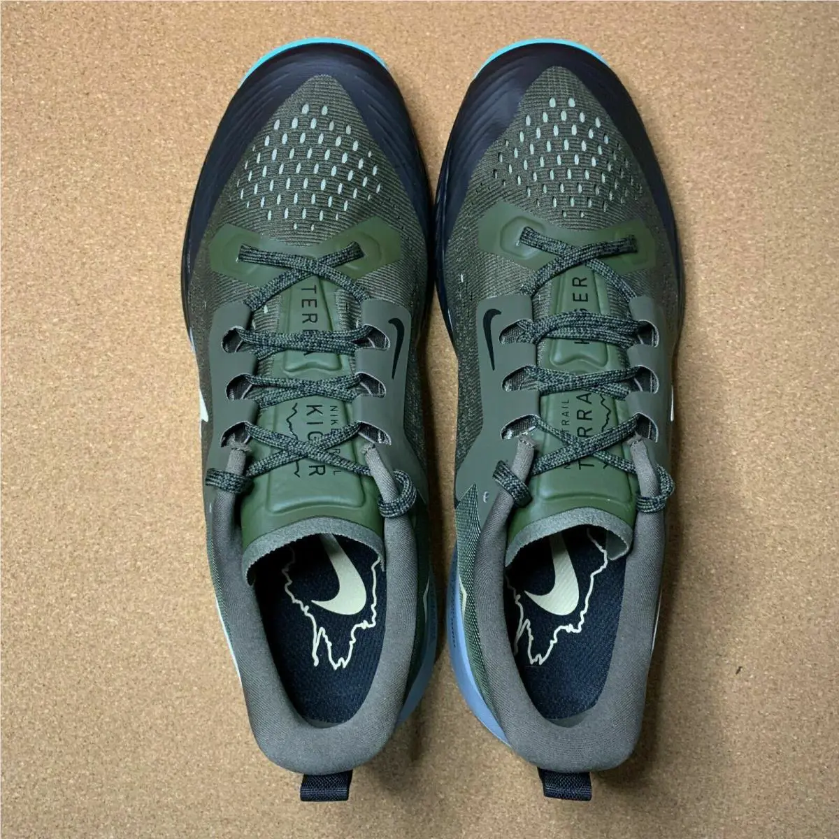 Nike shoes - Nike Air Zoom Terra Kiger - AQ2219-301 - Multicolor, Manufacturer: Cargo Khaki/Team Gold-Black (UPC: 193145277250) 0