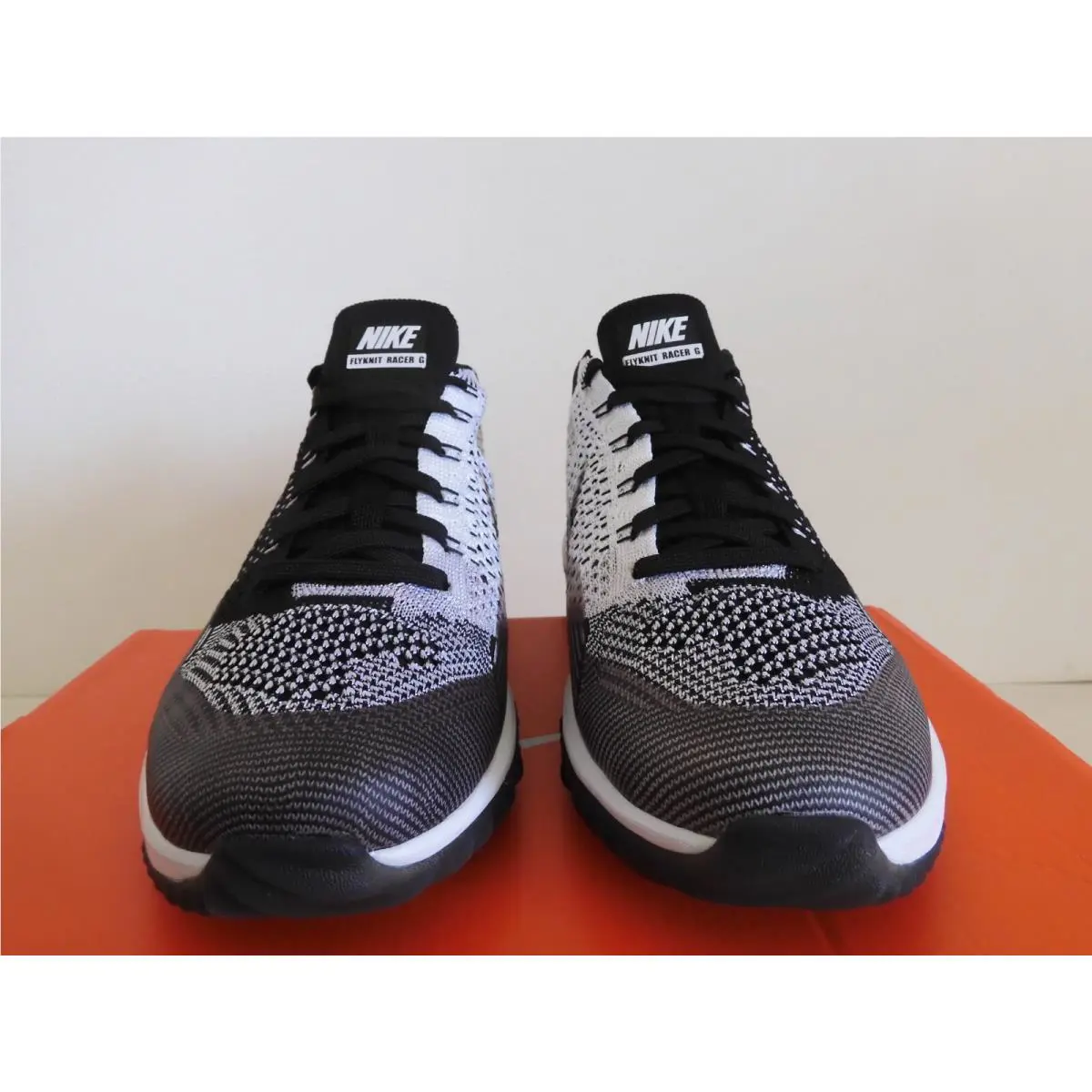 Nike shoes - Nike Flyknit Racer G - Flyknit Racer - 909756-001 - Black (UPC: 659658746244) 1