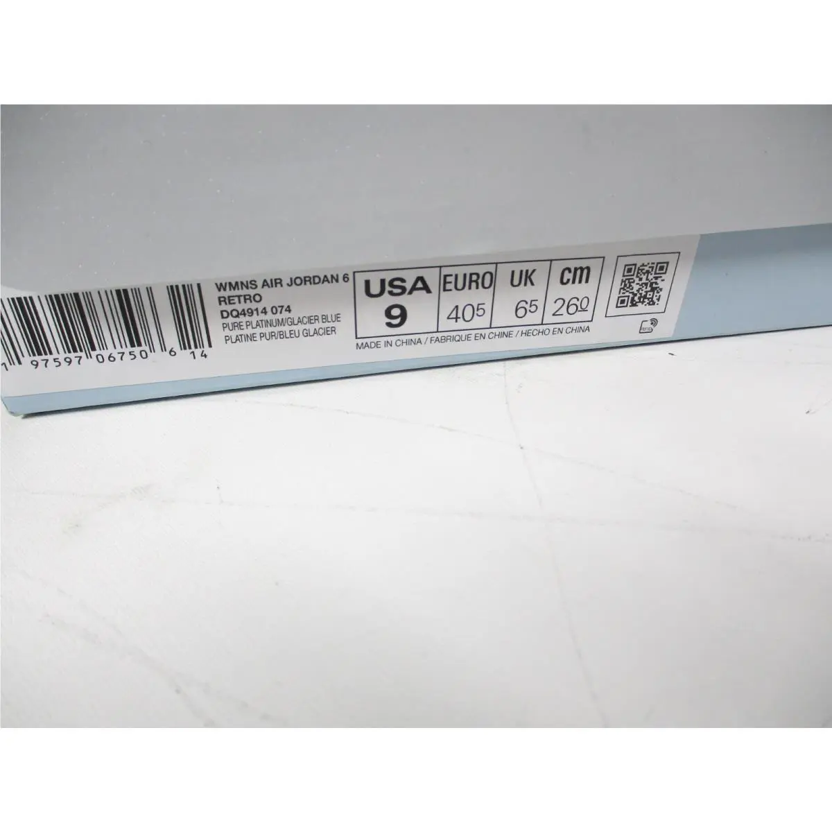 Nike shoes - Nike Air Jordan 6 Retro - DQ4914 074 - Gray 8