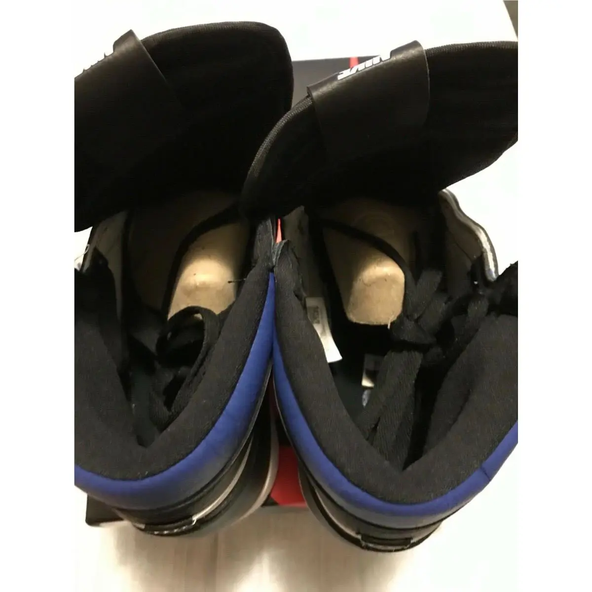 Nike shoes - NIKE AIR JORDAN 1 Retro - BLACK/Black-White-Game Royal 3