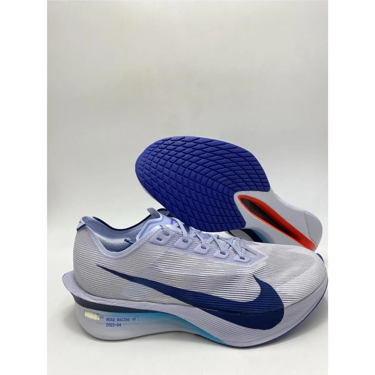 Nike Zoomx Vaporfly Next% 4 Ghost Blue Persian Violet HF6414 001 Men`s Sz 9