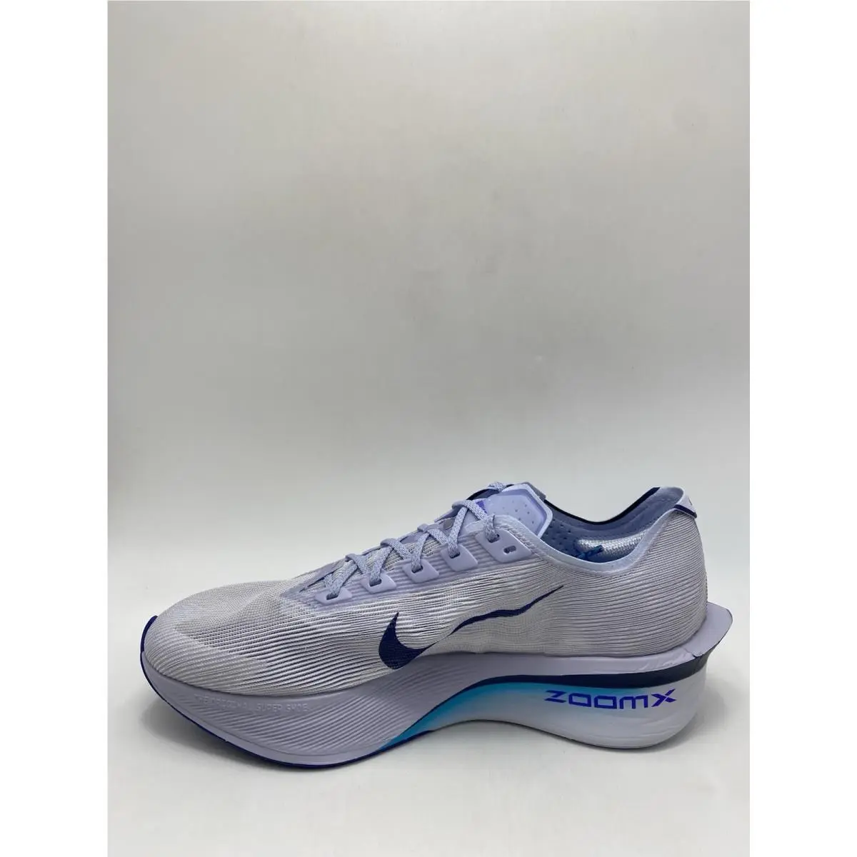Nike shoes - Nike ZoomX Vaporfly - ZoomX Vaporfly - HF6414 001 - Ghost/Blue Void-Persian Violet (UPC: 197863017983) 1