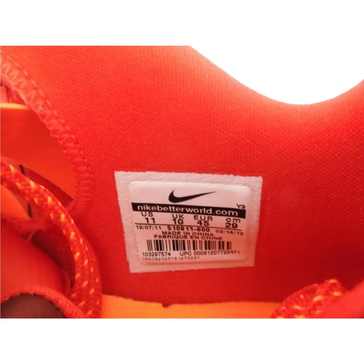 Nike shoes - Nike LeBron 9 - LeBron - 510811-600 - Red (UPC: 091207720471) 4