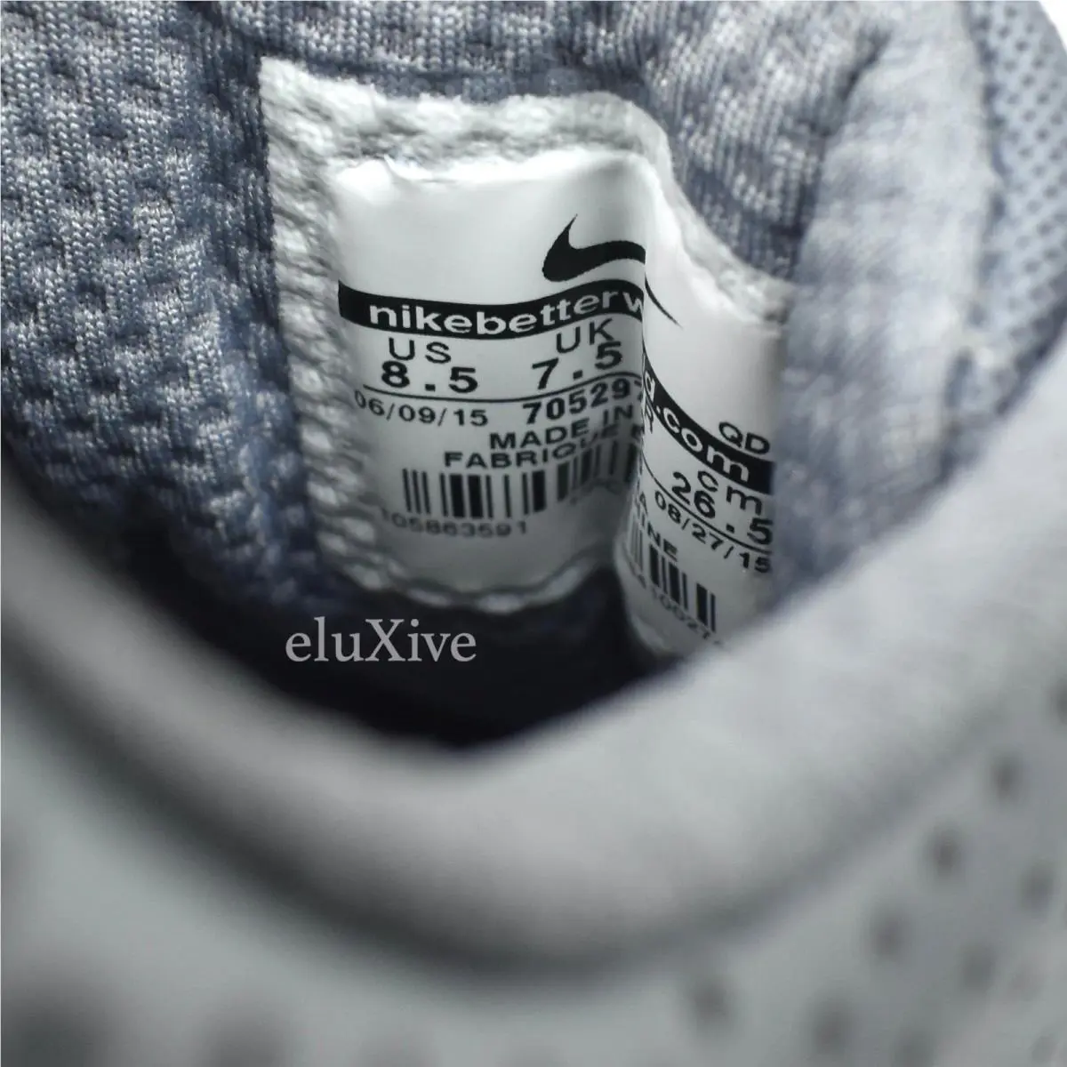 Nike shoes - Nike Air Max 1 - Air Max - 705297-006 - Silver 7