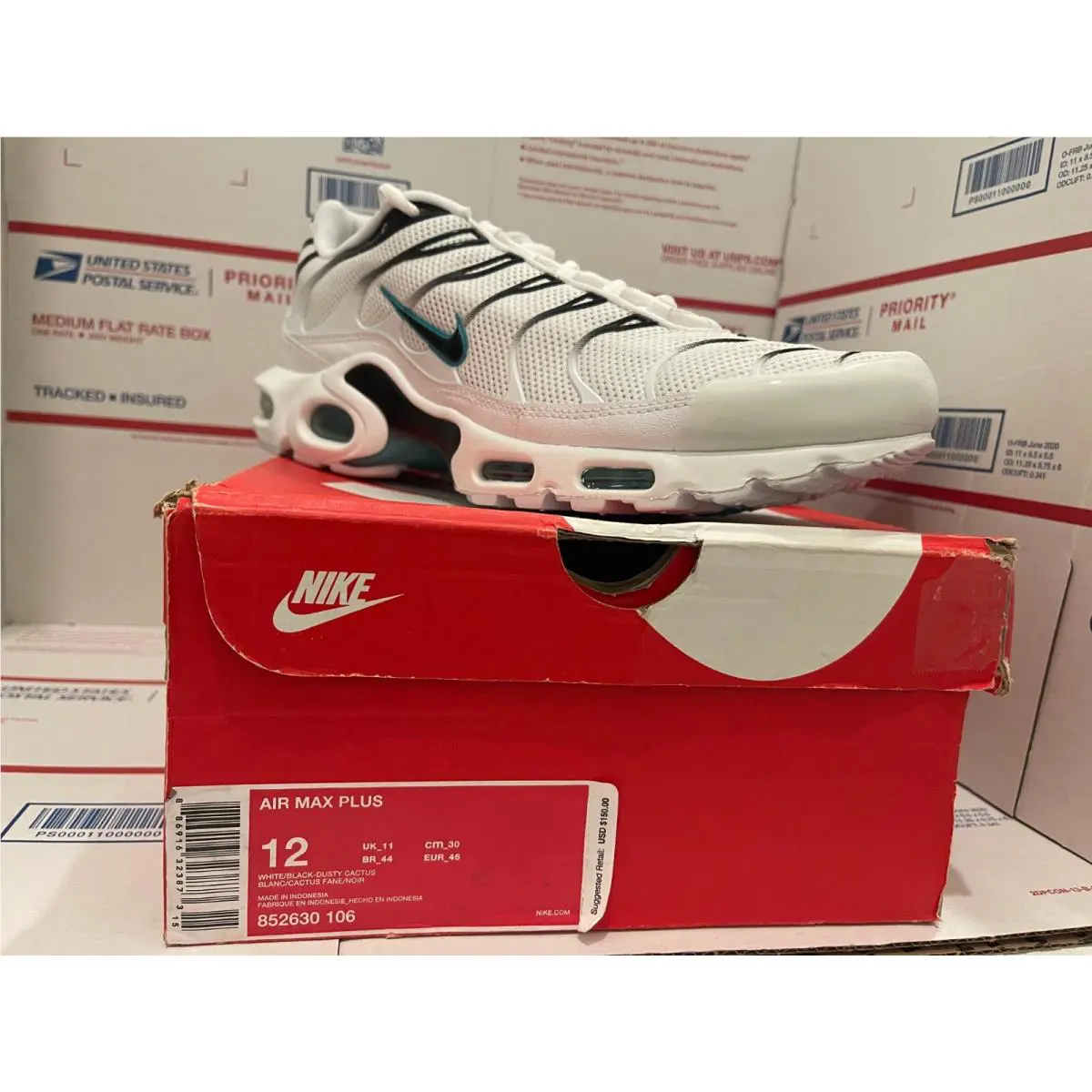Nike shoes - Nike Air Max Plus - Air Max Plus - 852630-106 - White 2