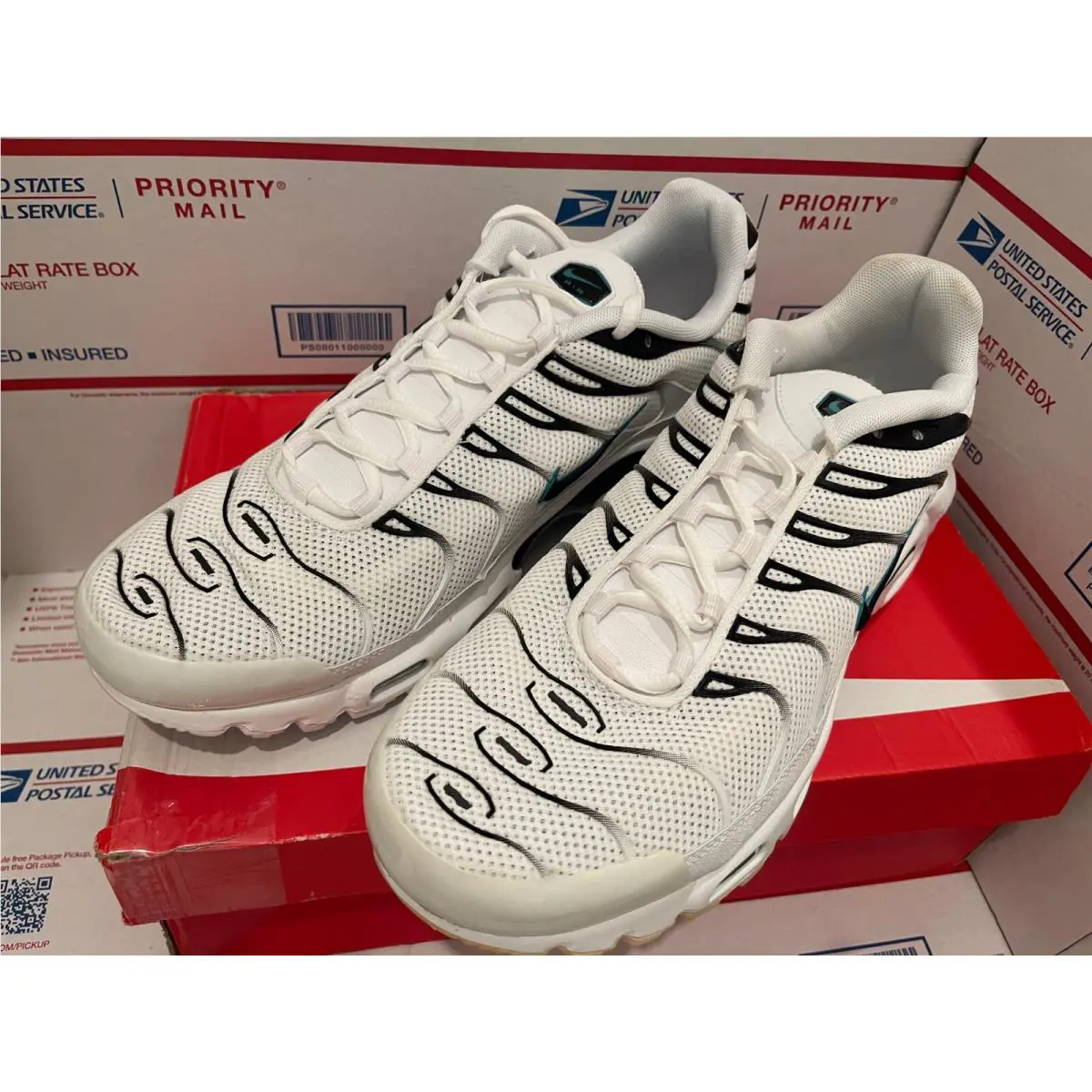 Nike shoes - Nike Air Max Plus - Air Max Plus - 852630-106 - White 0