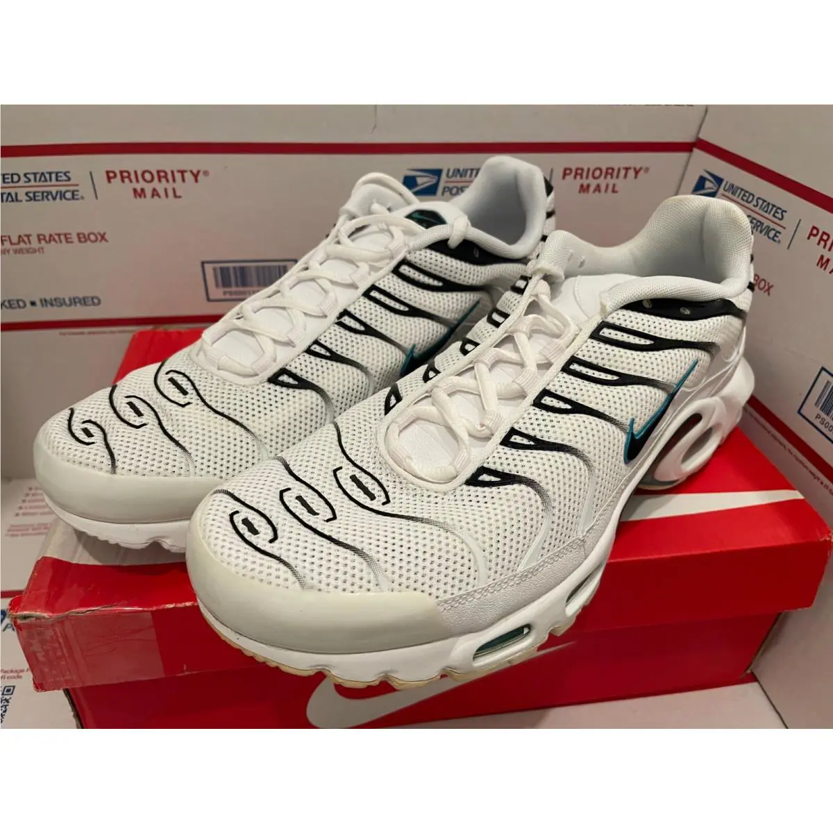 Nike shoes - Nike Air Max Plus - Air Max Plus - 852630-106 - White 1