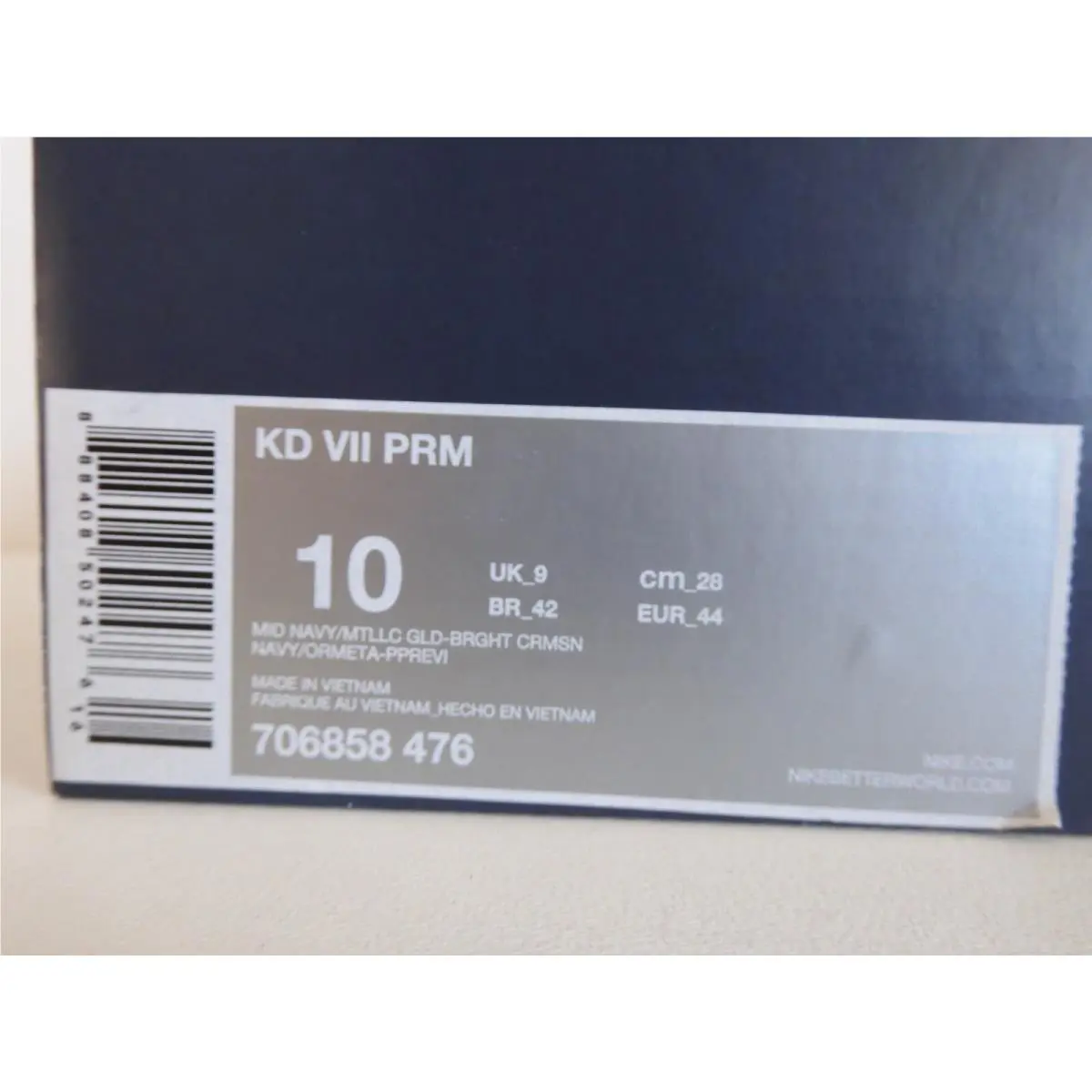 Nike shoes - Nike KD 7 - Blue (UPC: 888408502476) 3