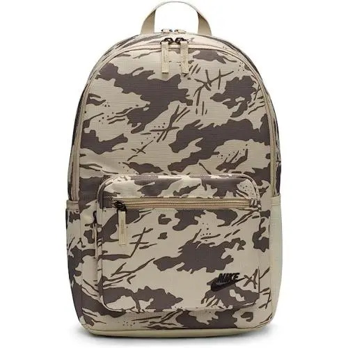 Heritage 2.0 Men`s Backpack Camo Khaki Limestone/black DQ5931-250 by Nike