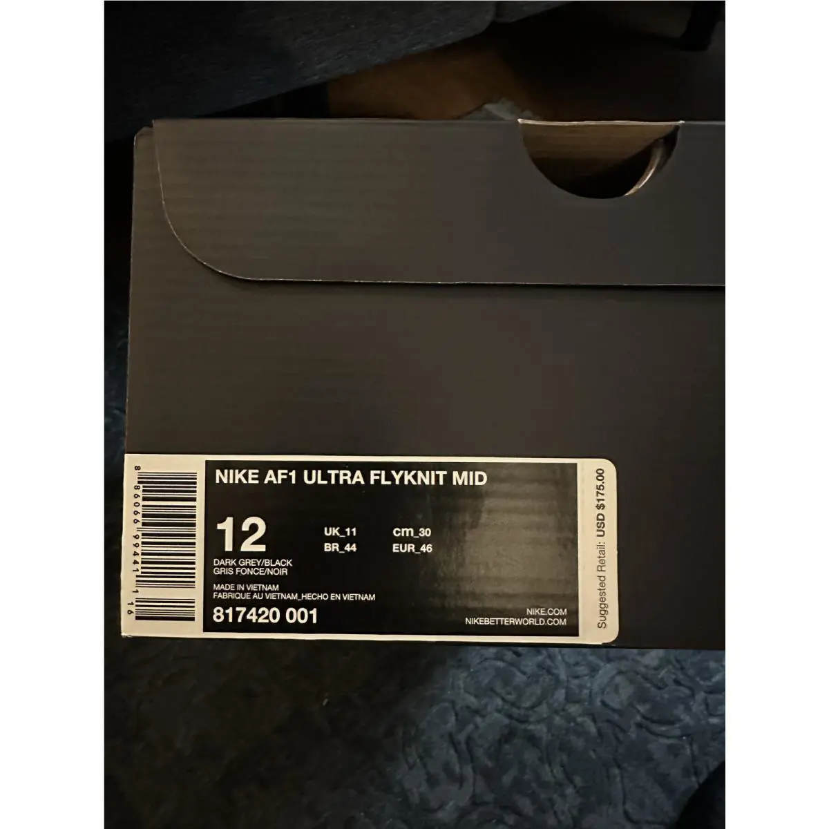 Nike shoes - Nike Air Force 1 - Air Force - Black 0