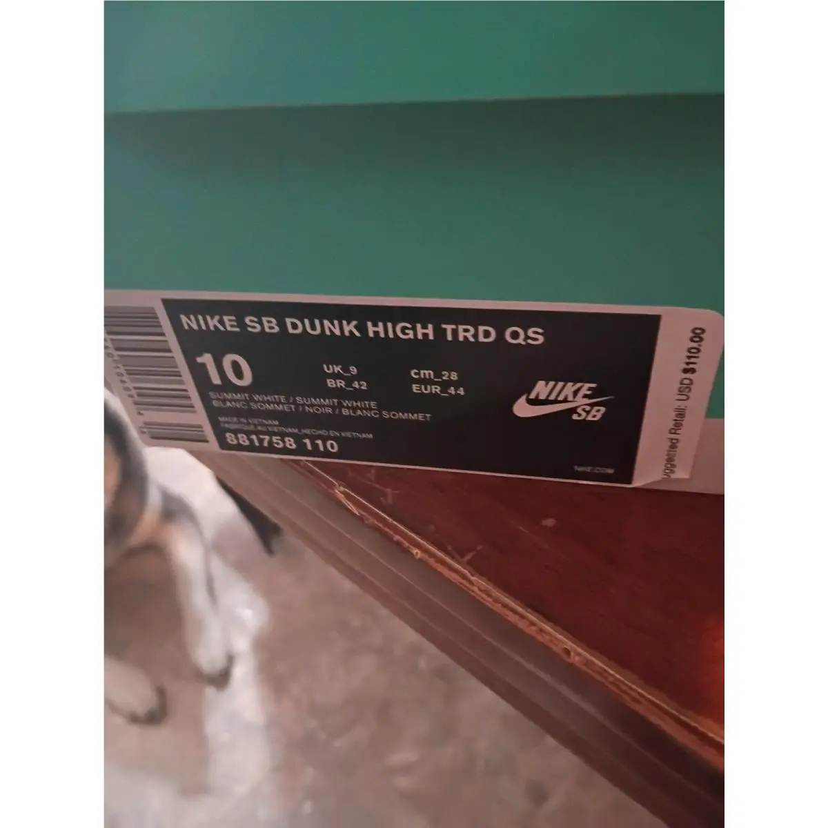 Nike shoes - Nike Dunk SB - Dunk - 881758-110 - White 5