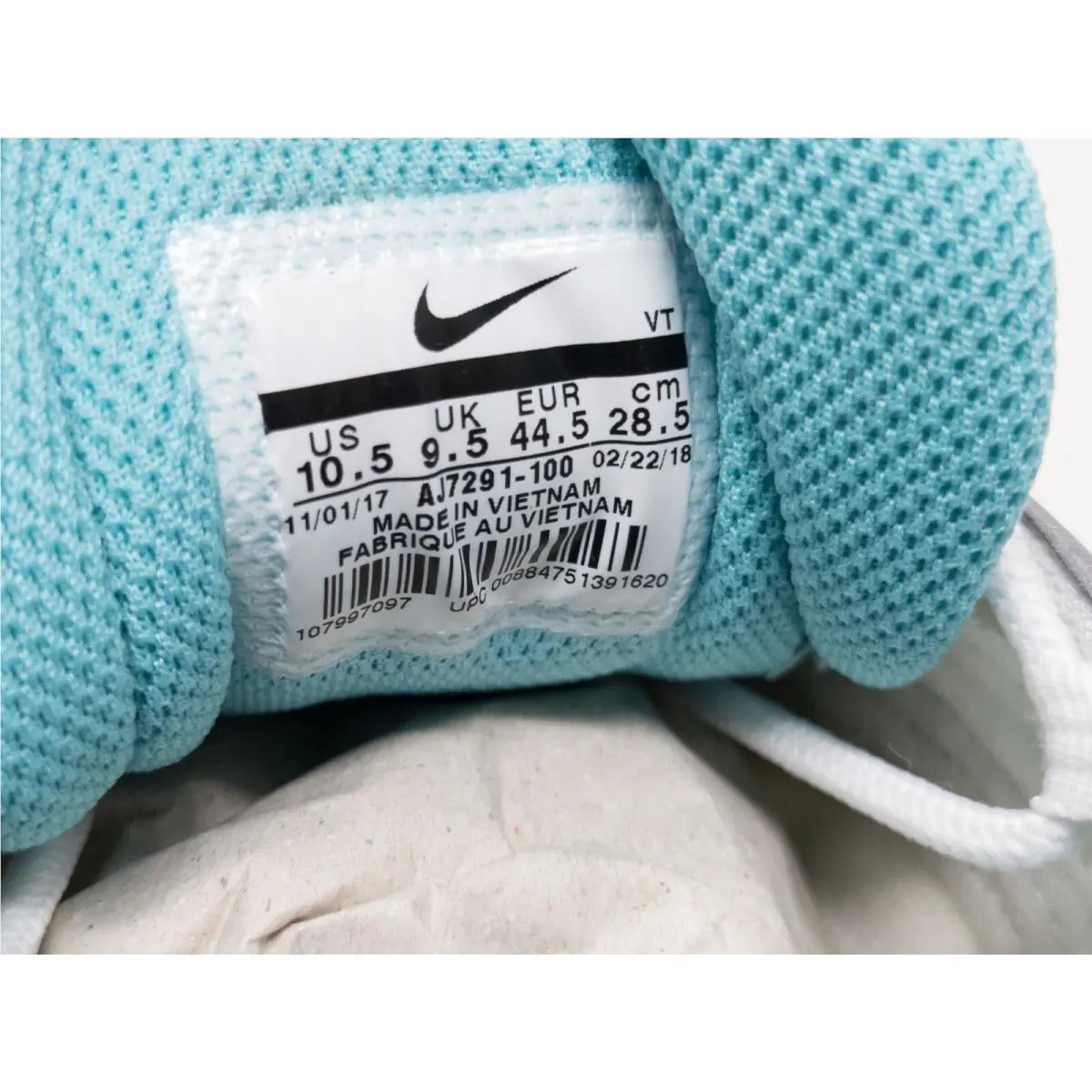 Nike shoes - Nike Air VaporMax 97 - Air VaporMax - AJ7291-100 - White 9