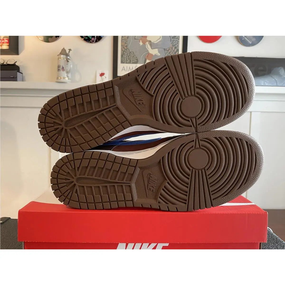 Nike shoes - Nike Dunk Low - Dunk Low - DD9704200 - CACAO WOW/COMET BLUE (UPC: 00196152253897) 4