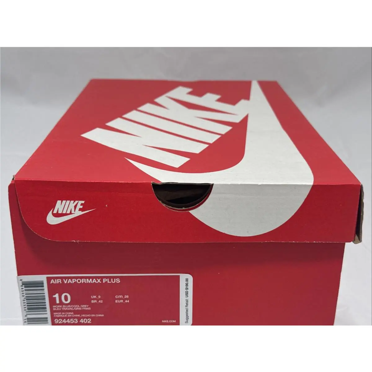 Nike shoes - Nike Air VaporMax - Air VaporMax - 924453-402 - Blue 1