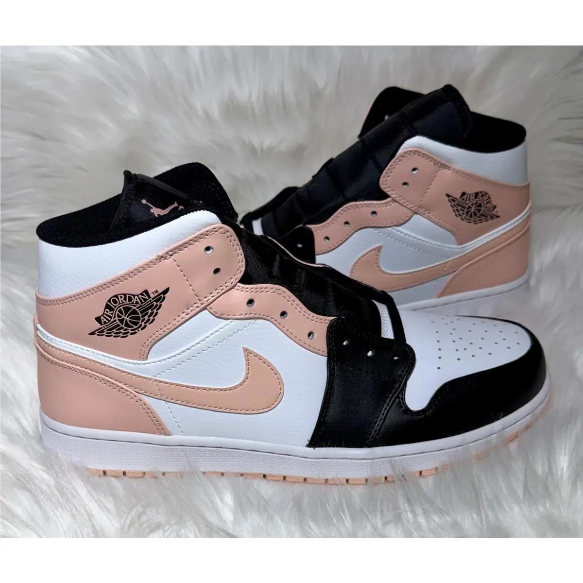 Nike shoes - Air Jordan 1 - Air - 554724-133 - Orange (UPC: 0194957035779) 0