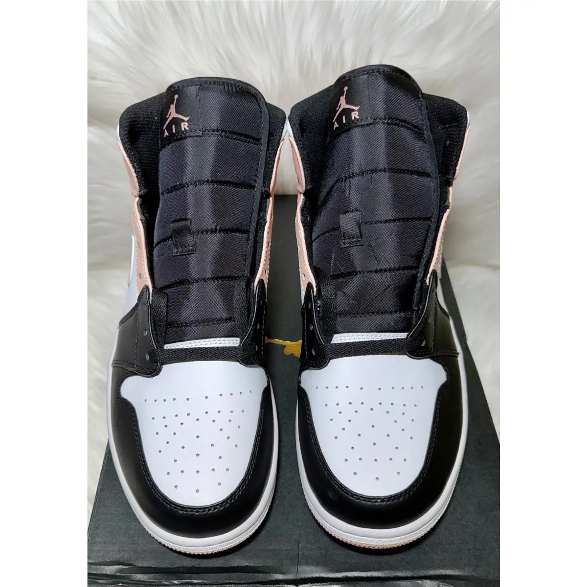 Nike shoes - Air Jordan 1 - Air - 554724-133 - Orange (UPC: 0194957035779) 1