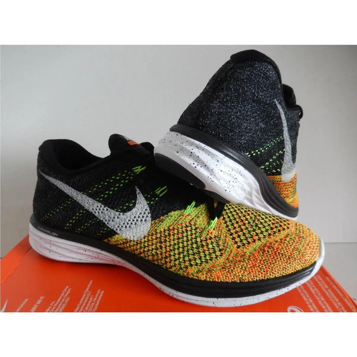 Nike shoes - Nike Flyknit Lunar - Flyknit Lunar - 698181-003 - Multicolor (UPC: 091204453594) 0