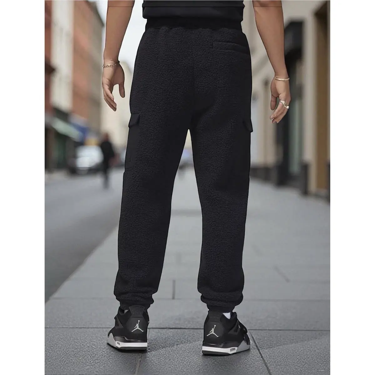 Nike clothing - Nike Jordan Pants - Pants - FV7450-010 - Black (UPC: 197601243049) 6