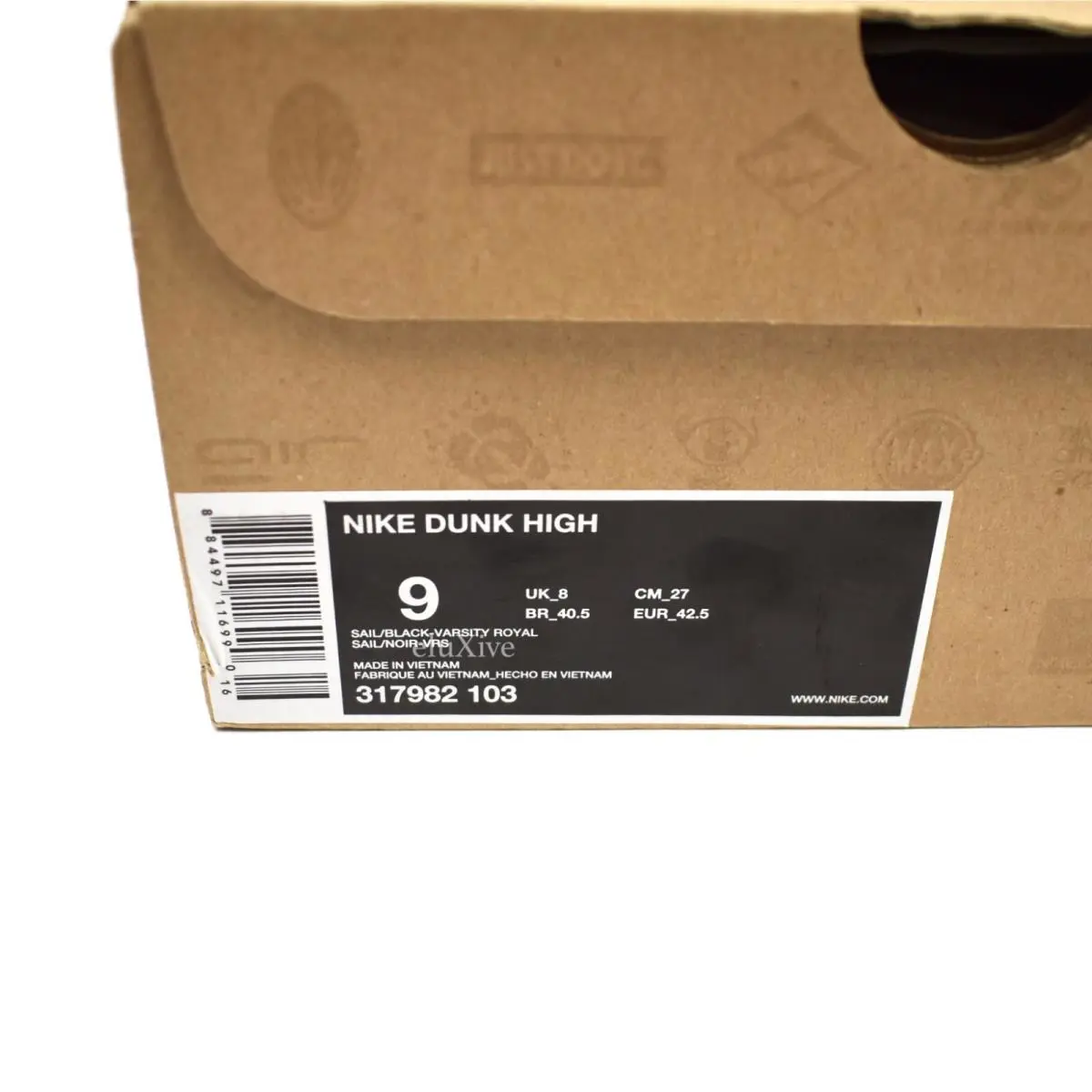 Nike shoes - Nike Dunk High - Dunk High - 317982-103 - White 10