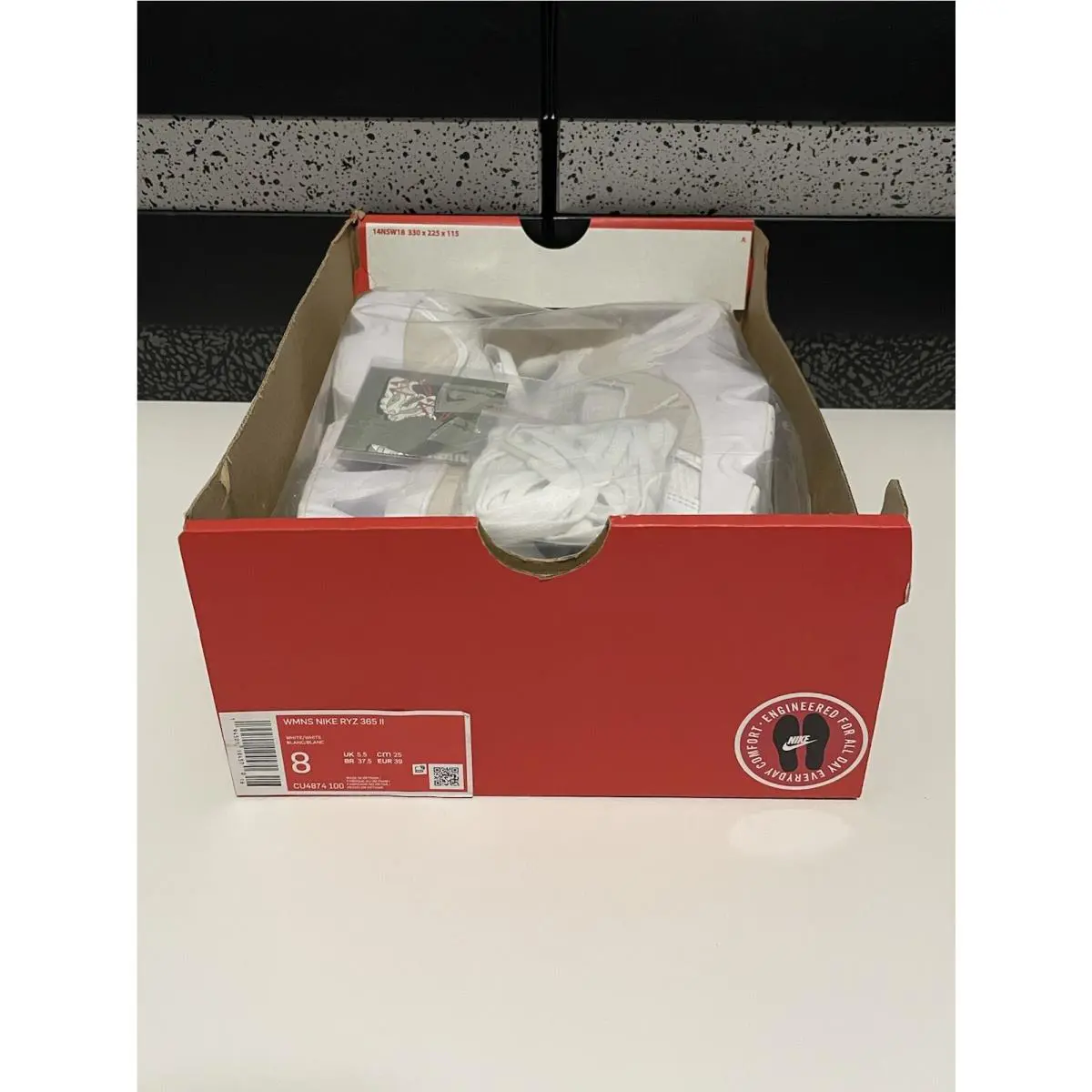 Nike shoes - W Nike RYZ 365 II - CU4874-100 - White/White 5