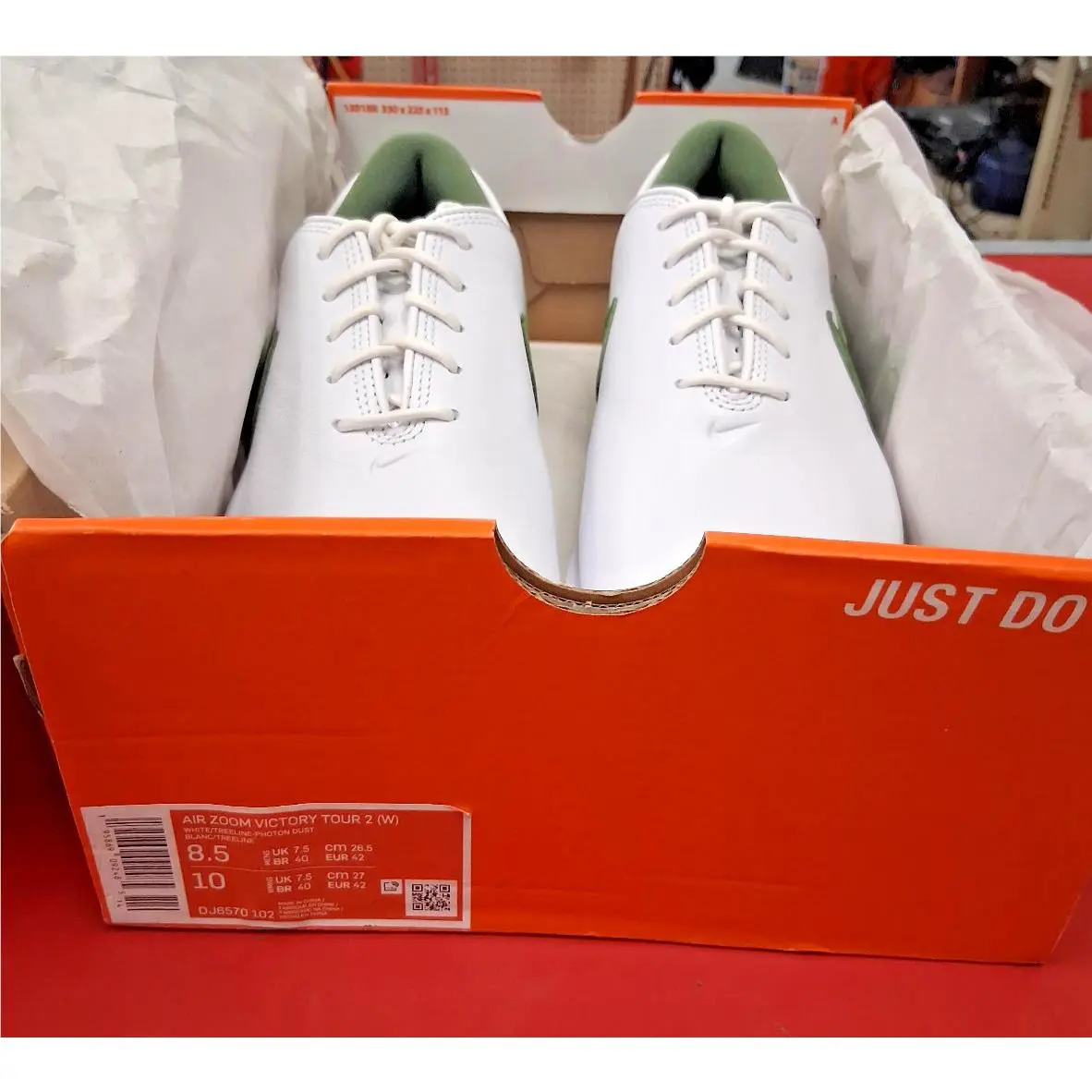 Nike shoes - Nike Air Zoom Victory Tour 2 - DJ6570-102 - White (UPC: 195869092485) 4