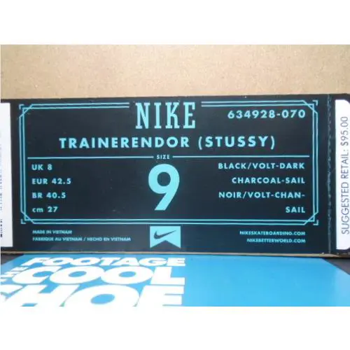 Nike shoes - Nike Trainerendor SB - Trainerendor - 634928-070 - Black 6