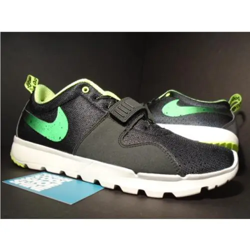 Nike Dunk Air Trainerendor SB Max 1 Stussy Black Volt White Green Supreme 9.5