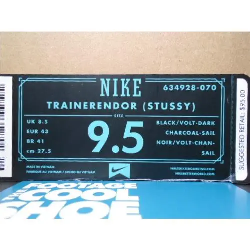 Nike shoes - Nike Trainerendor SB - Trainerendor - 634928-070 - Black 6