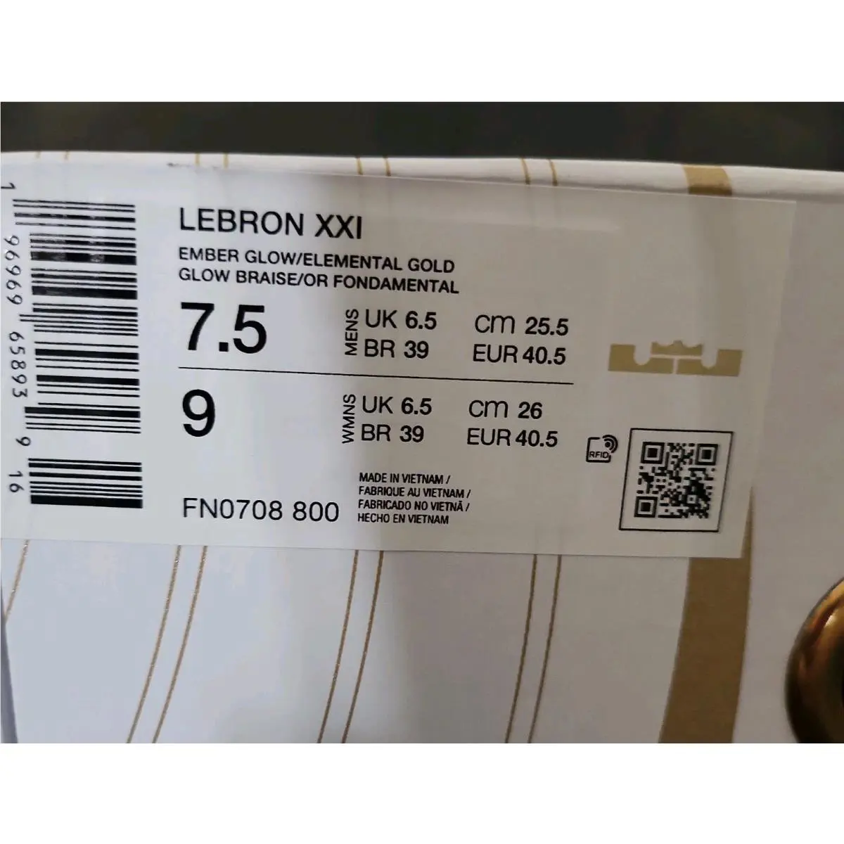 Nike shoes - Nike LeBron 21 - LeBron - FN0709-800 - Red 15