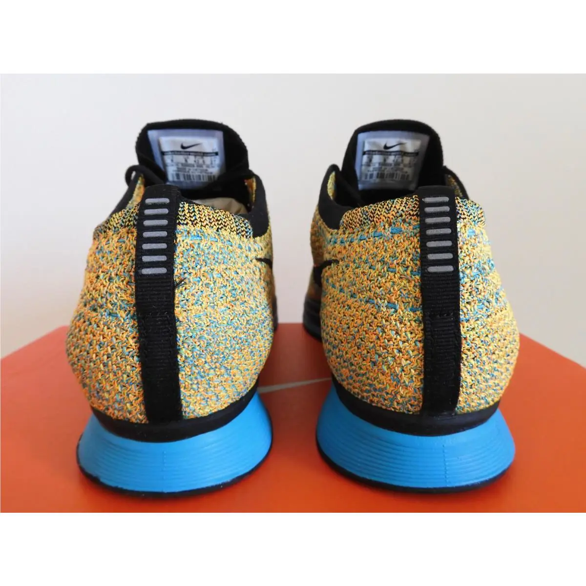Nike shoes - Nike Flyknit Racer - Flyknit Racer - Yellow (UPC: 888409301627) 2