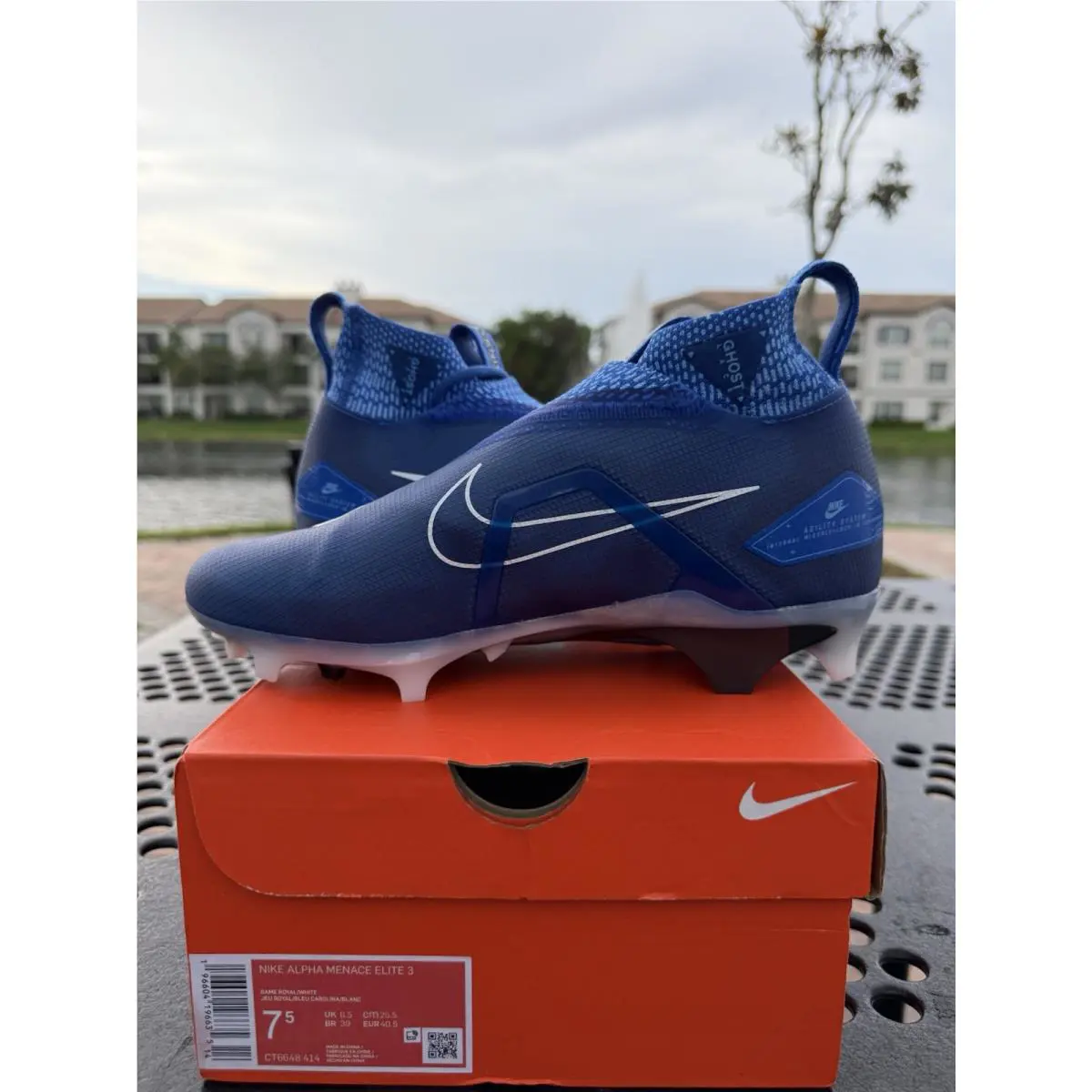 Nike shoes - Nike Alpha Menace Elite 3 - CT6648-414 - Blue (UPC: 196604196635) 0