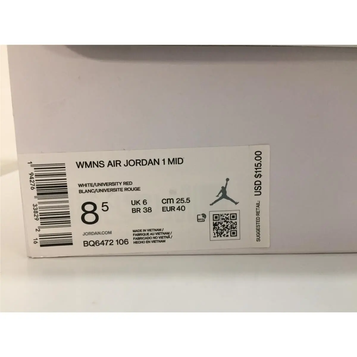 Nike shoes - BQ6472106 - BQ6472-106 - White (UPC: 194276338292) 8