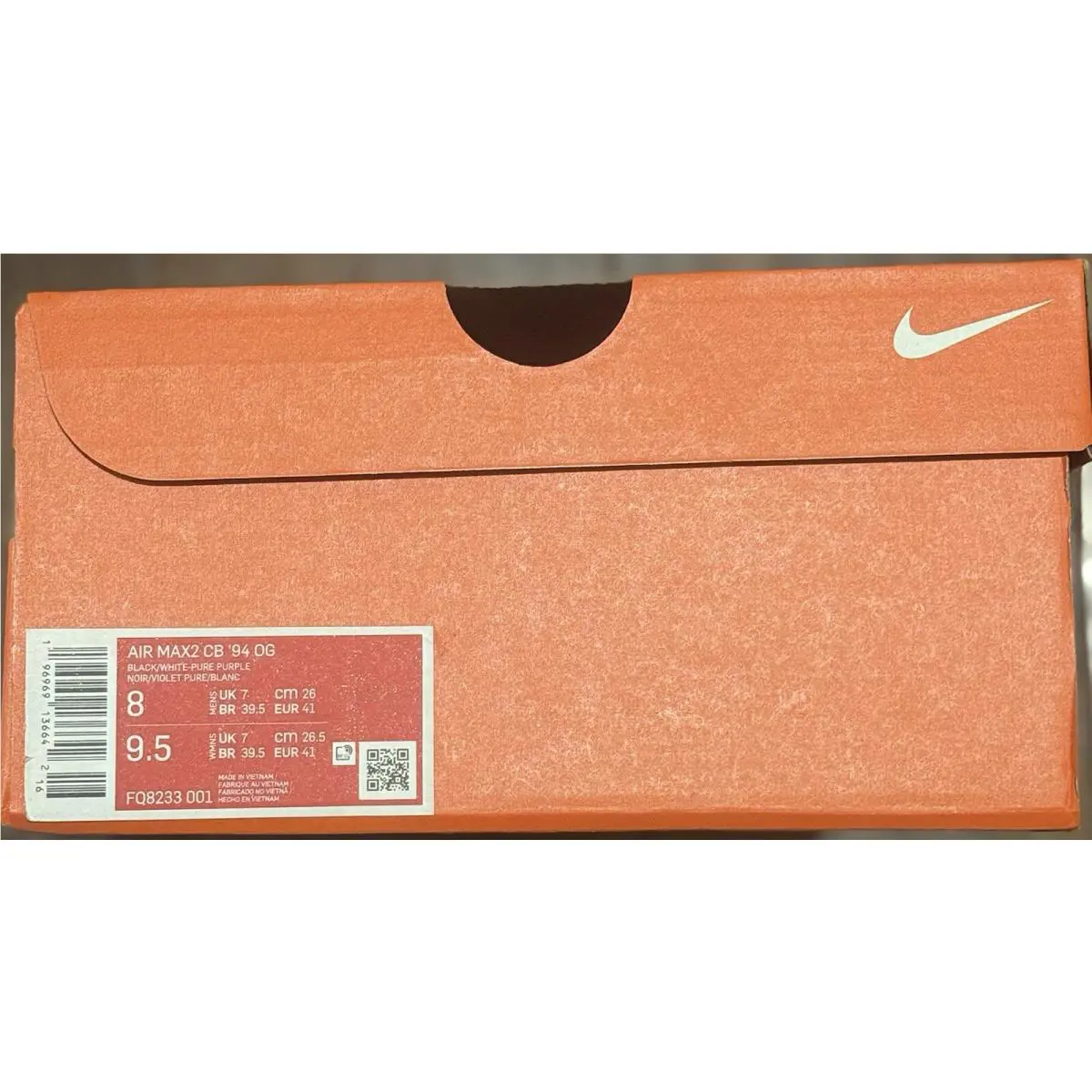 Nike shoes - Nike Air Max 2 CB 94 - FQ8233-001 - Purple 5