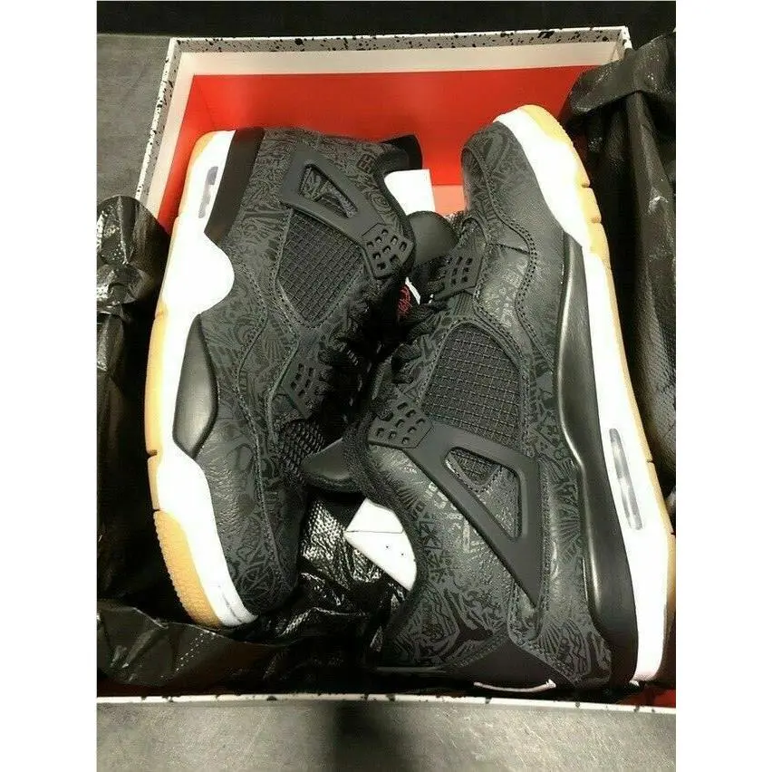 Nike shoes - Air Jordan 4 - Air - CI1184-001 - Black (UPC: 0192500203347) 0