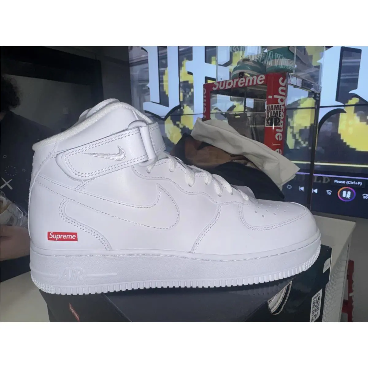 Nike shoes - Nike Air Force 1 - Air Force - FZ8784-100 - White 1