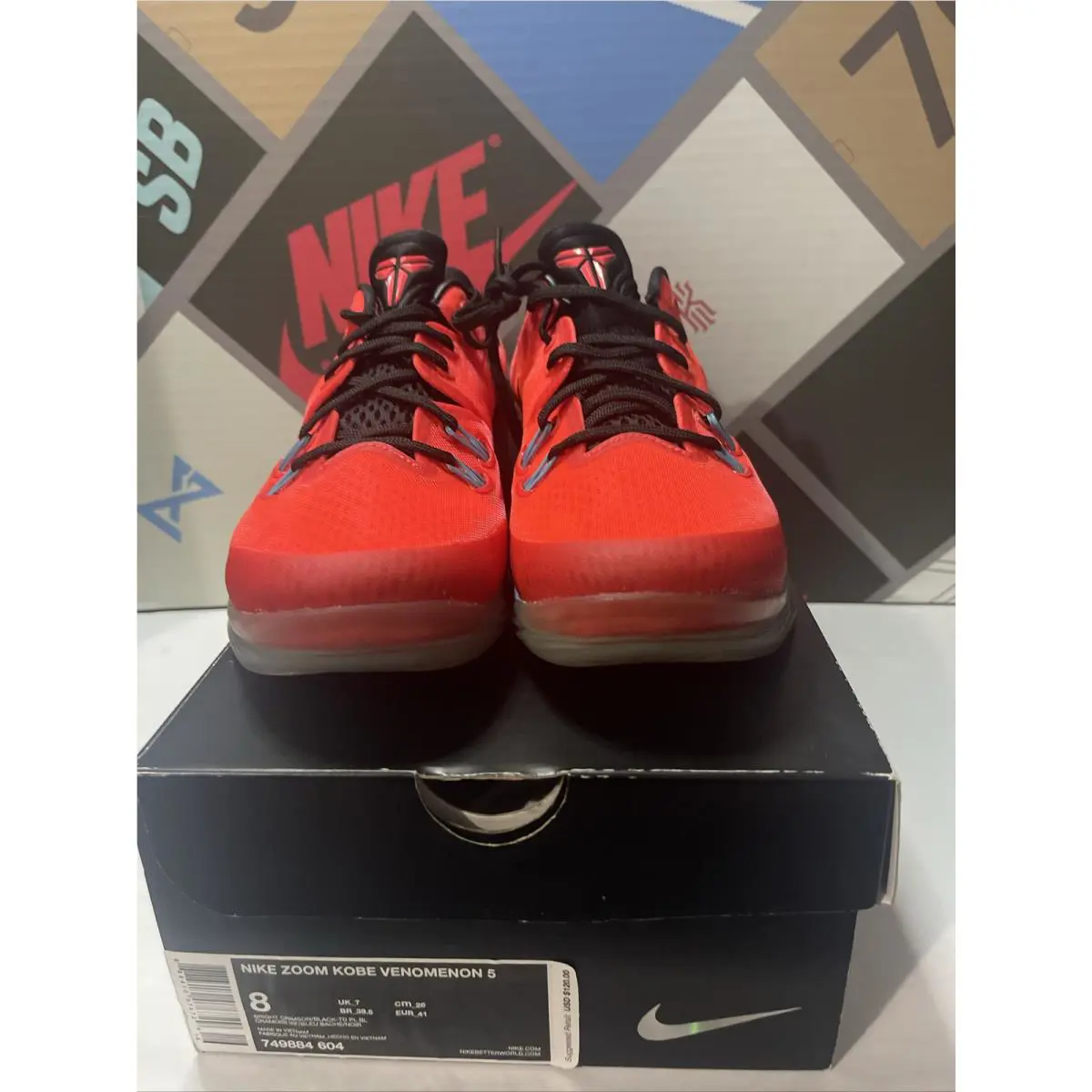 Nike shoes - Nike Zoom Kobe Venomenon - Zoom Kobe Venomenon - 749884-604 - Orange (UPC: 0888410076729) 1