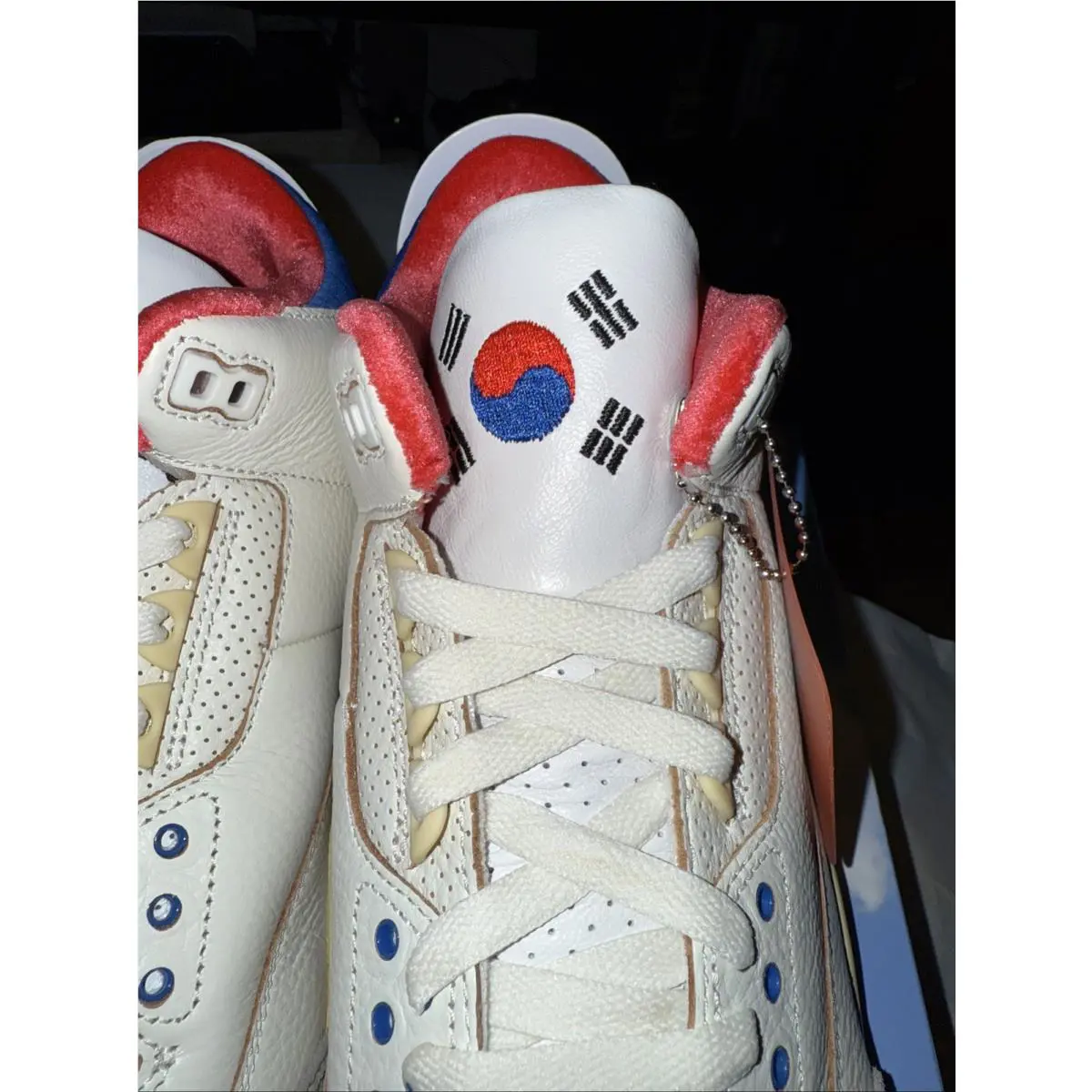 Nike shoes - Nike Air Jordan 3 Retro “Seoul 2.0” - WHITE/BLACK—Sport Royal 0