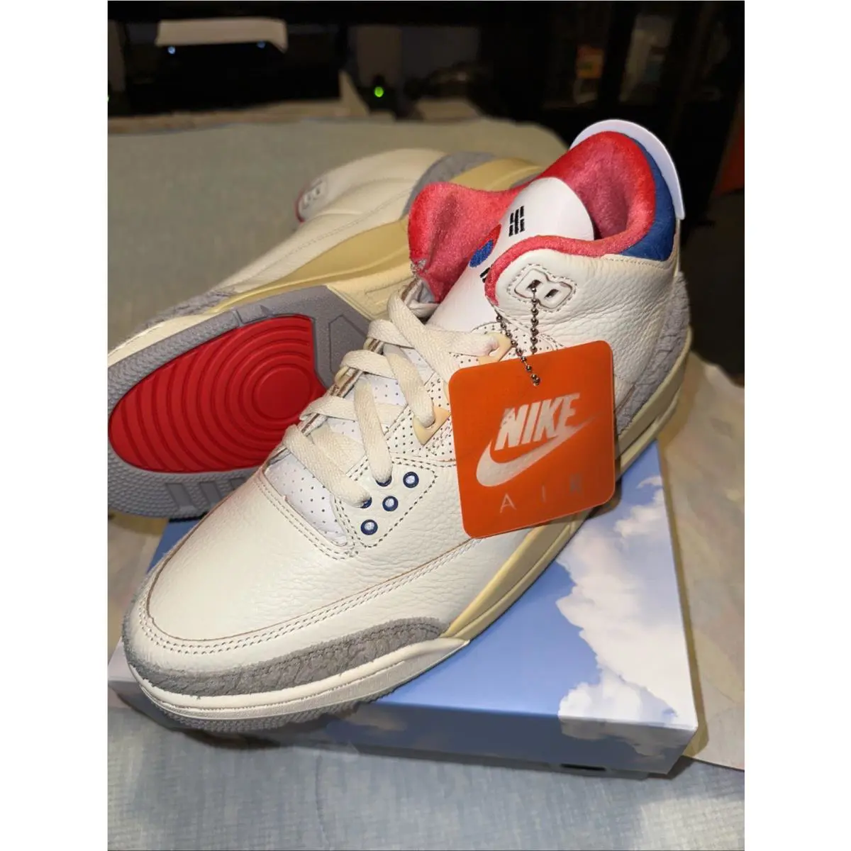 Nike shoes - Nike Air Jordan 3 Retro “Seoul 2.0” - WHITE/BLACK—Sport Royal 4