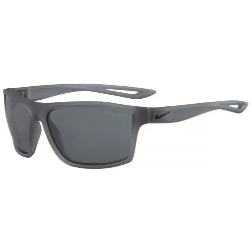 Nike EV1061-001 Legend S Unisex Matte Grey Sunglasses Grey Mirrored Lens - Frame: Gray, Lens: Gray