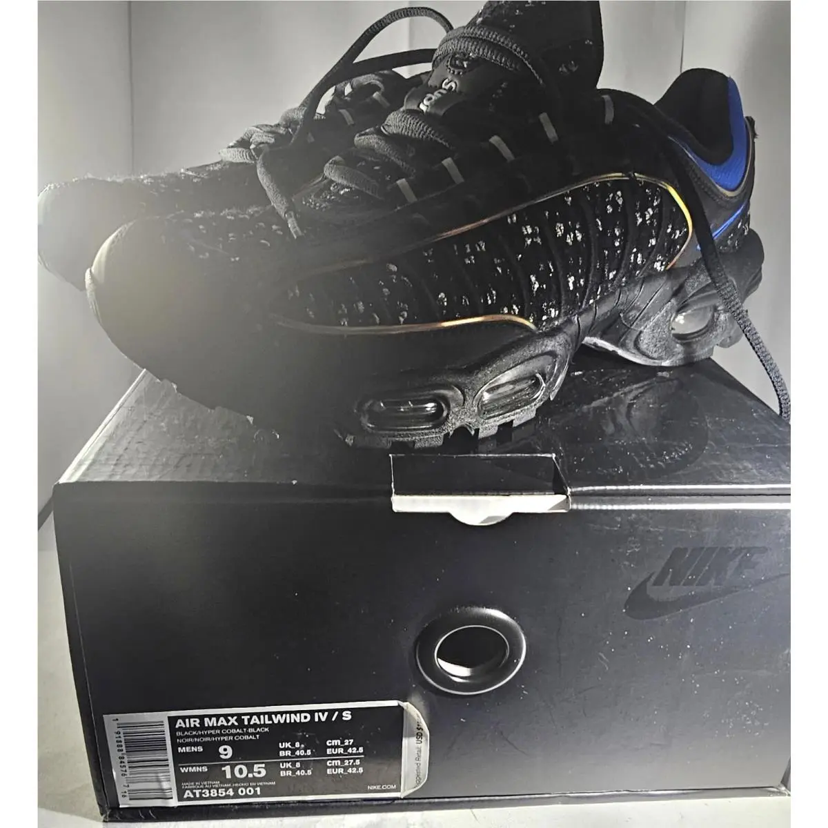 Nike shoes - Nike Air Max Tailwind 4 - AT3854-001 - Black 0