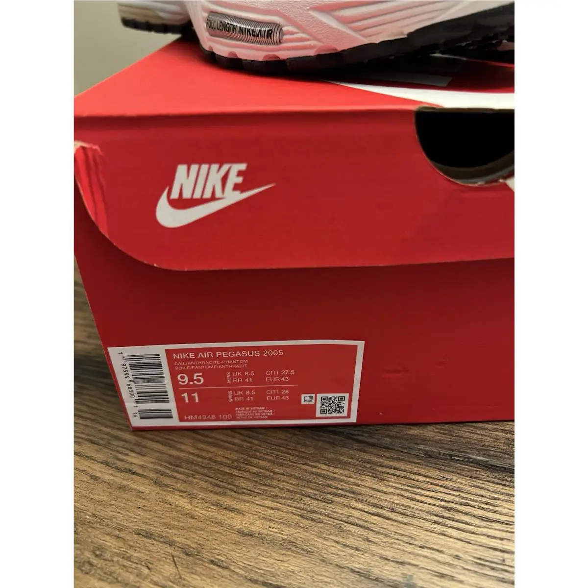 Nike shoes - Nike Air Pegasus - Air Pegasus - Sail/Phantom/Aquarius Blue/Anthracite 4