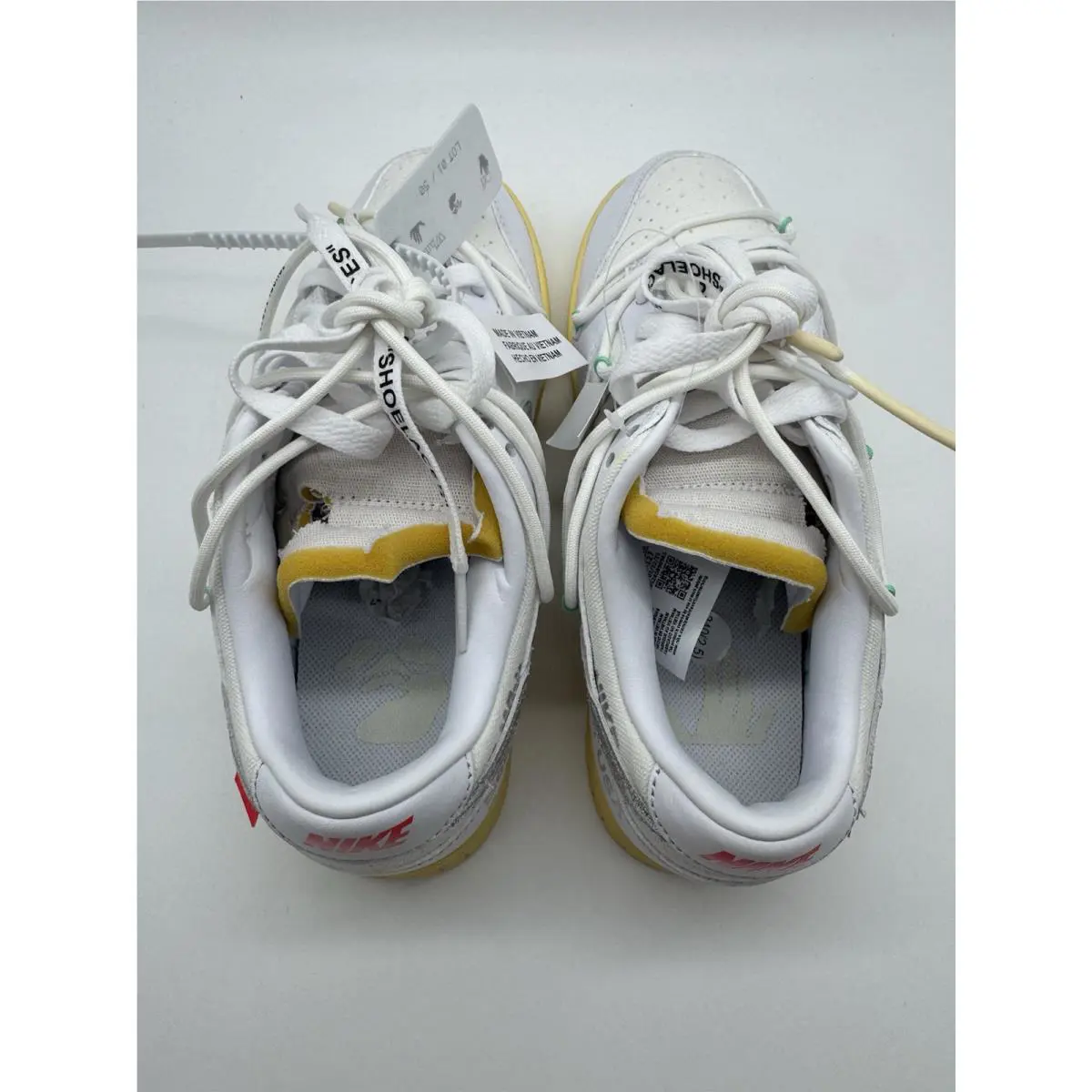 Nike shoes - Nike Dunk - Dunk - DM1602-127 - White, Manufacturer: White/Metallic Silver/Butter 4