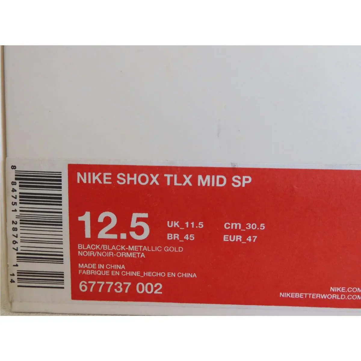Nike shoes - Nike Shox TLX - Shox TLX - 677737-002 - Black (UPC: 884751287671) 3