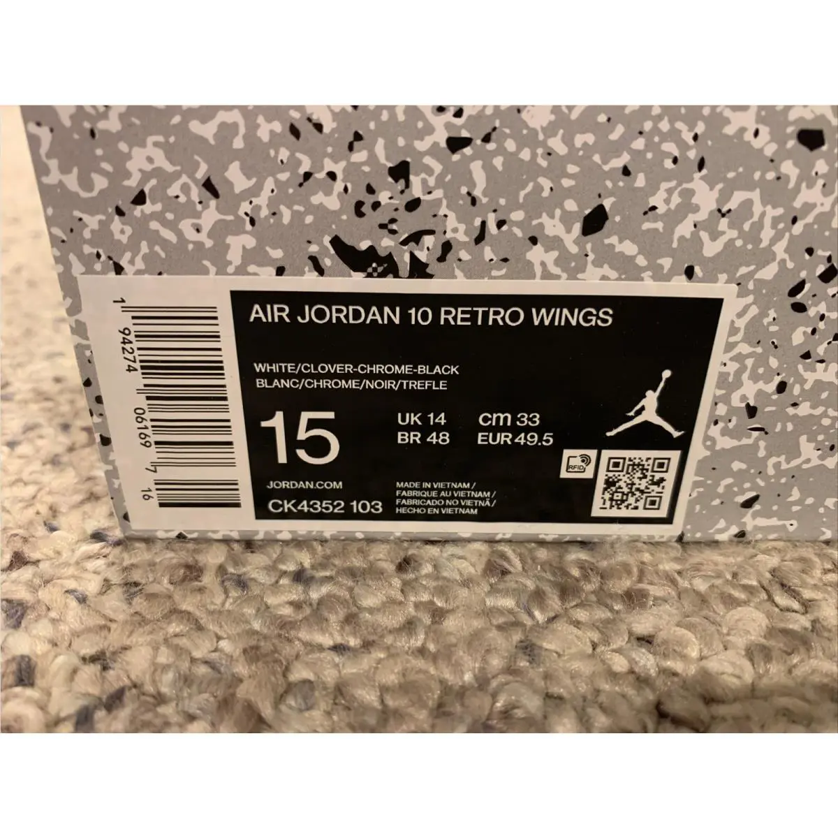 Nike shoes - Jordan 10 - White 0