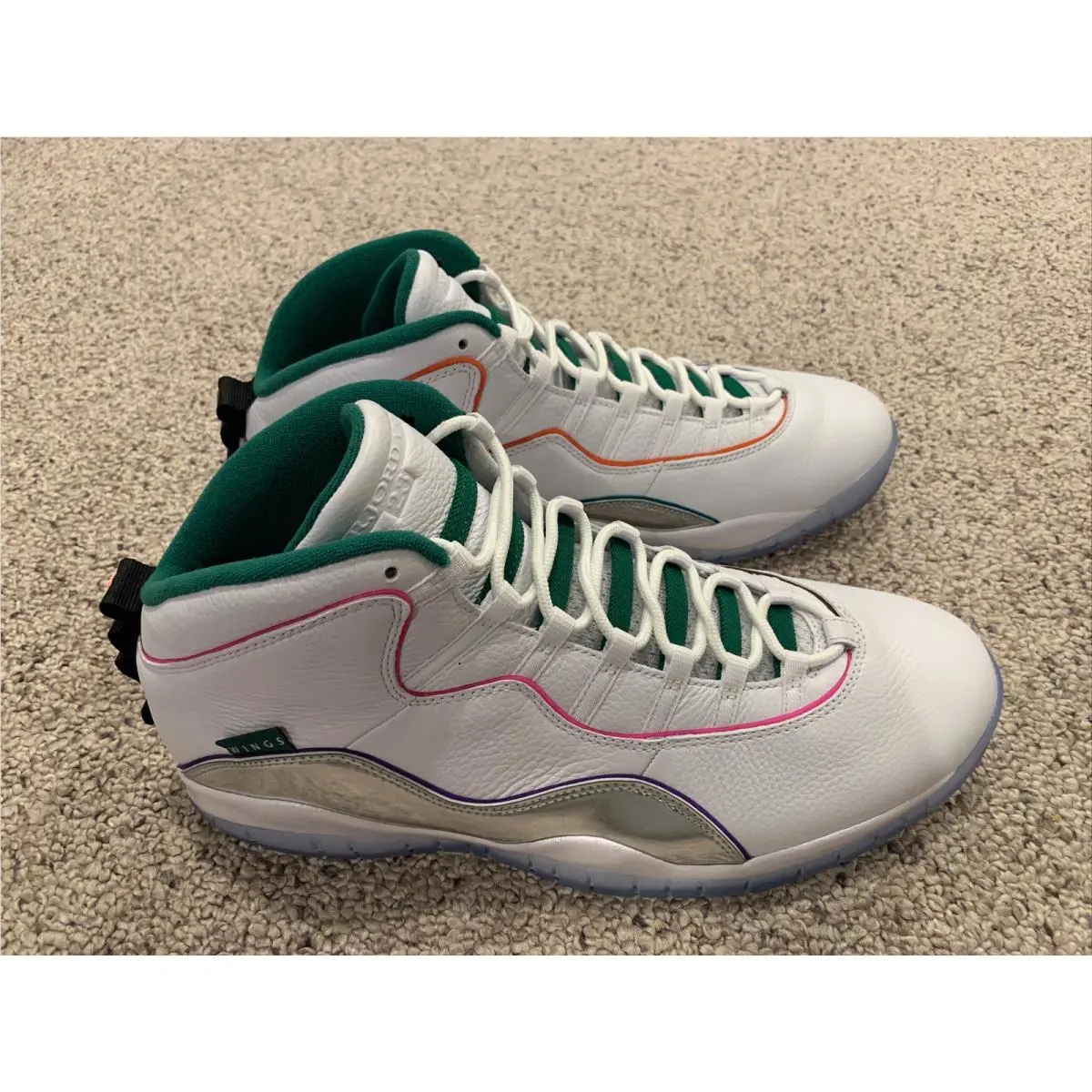 Nike shoes - Jordan 10 - White 1