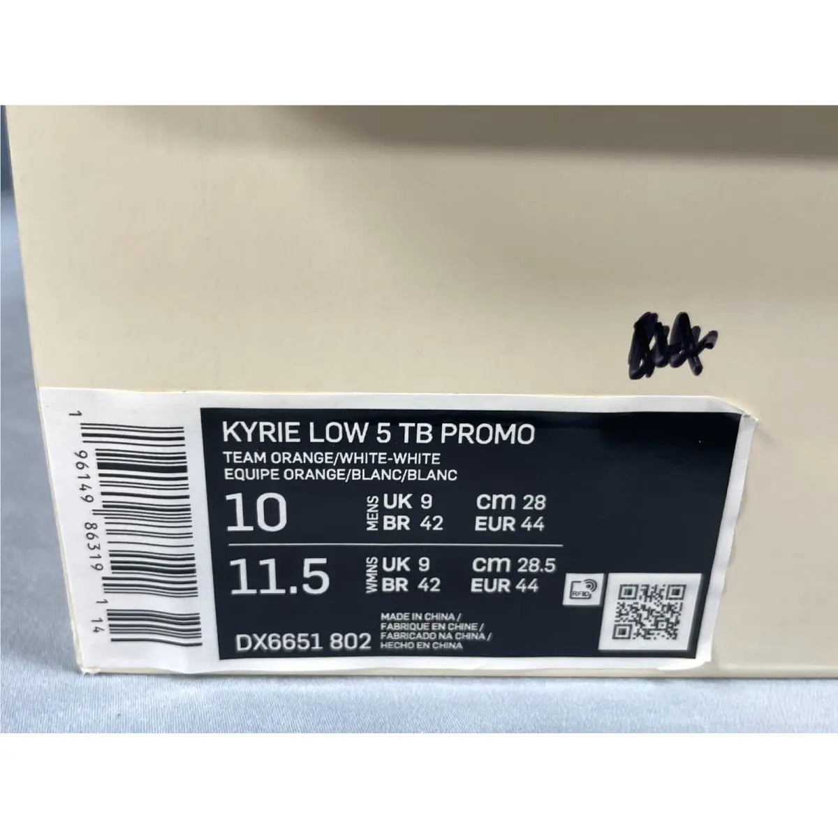 Nike shoes - Nike Kyrie 5 - Kyrie - DX6651 - Orange (UPC: 196149863191) 8