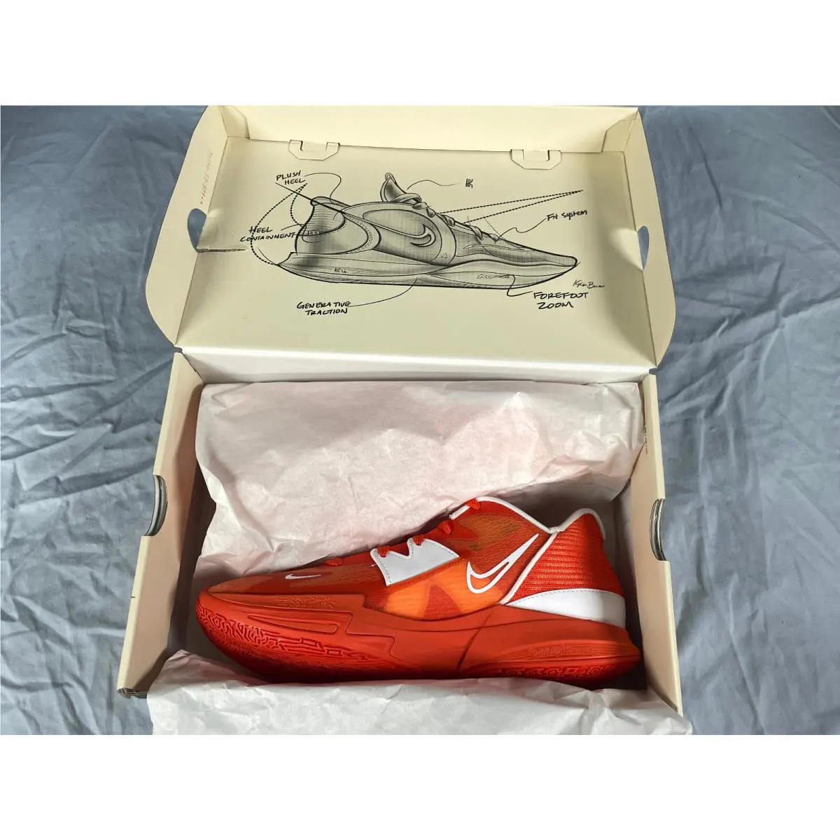 Nike shoes - Nike Kyrie 5 - Kyrie - DX6651 - Orange (UPC: 196149863191) 6