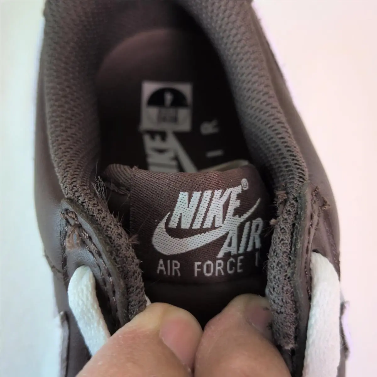 Nike shoes - Nike Air Force 1 - Air Force - FD7039-200 - Brown 1