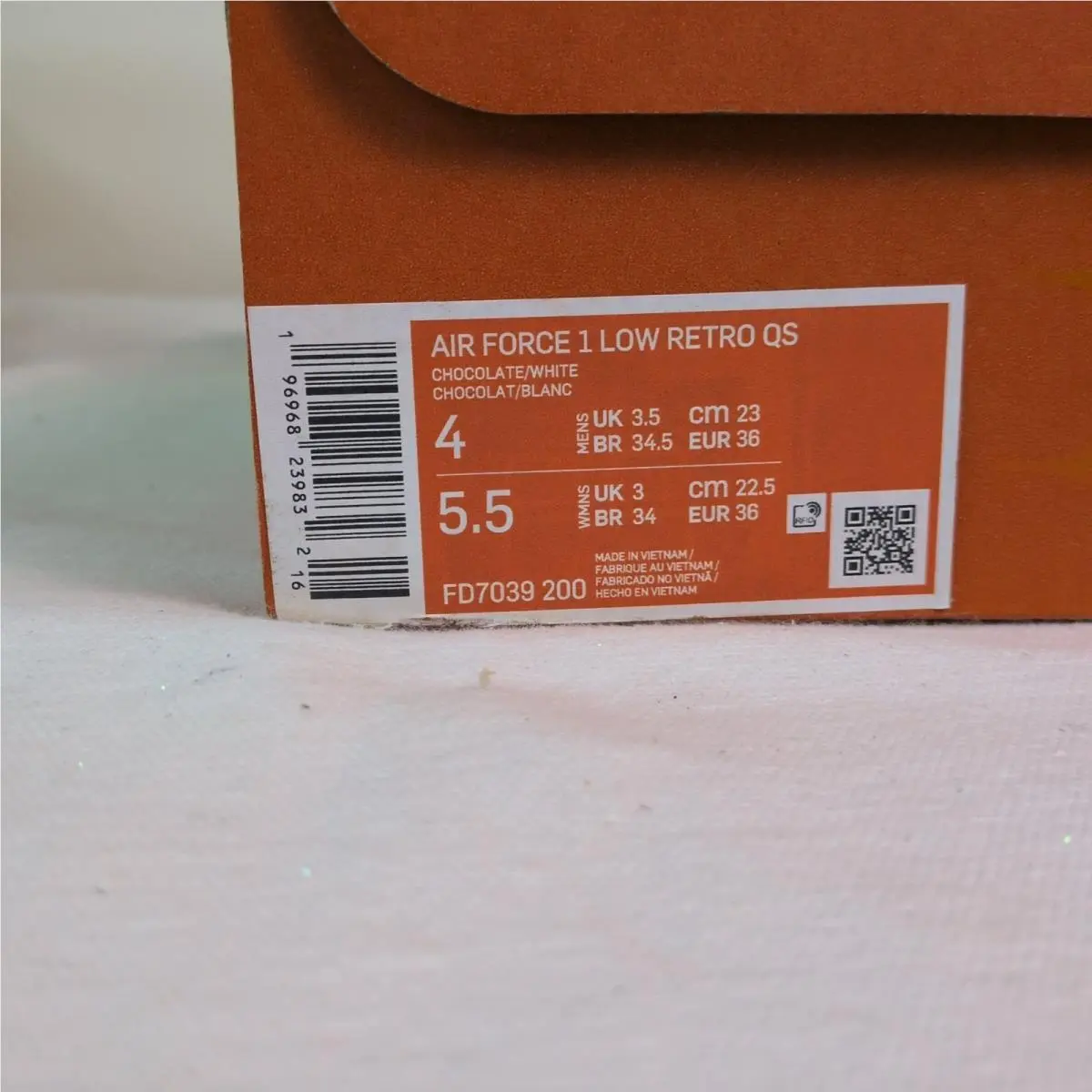 Nike shoes - Nike Air Force 1 - Air Force - FD7039-200 - Brown 11